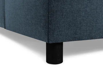 Crazy 4-seters Vendbar L-formet Sjeselongsofa i Stoff - Blå - Møbler - Sofaer - Sofaer med sjeselong - 4 seters sofa med divan