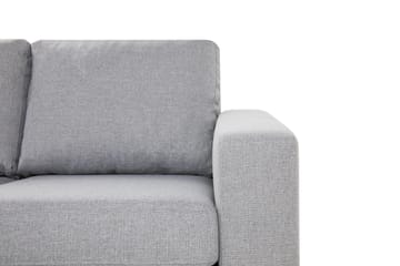 Crazy 4-seters Vendbar L-formet Sjeselongsofa i Stoff - Grå - Møbler - Sofaer - Sofaer med sjeselong - 4 seters sofa med divan