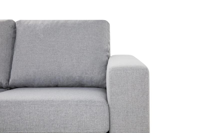 Crazy 4-seters Vendbar L-formet Sjeselongsofa i Stoff - Grå - Møbler - Sofaer - Sofaer med sjeselong - 4 seters sofa med divan