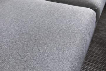Crazy 4-seters Vendbar L-formet Sjeselongsofa i Stoff - Grå - Møbler - Sofaer - Sofaer med sjeselong - 4 seters sofa med divan