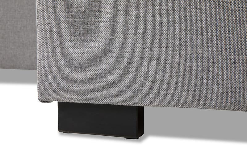 Crazy 4-seters Vendbar L-formet Sjeselongsofa i Stoff - Grå - Møbler - Sofaer - Sofaer med sjeselong - 4 seters sofa med divan