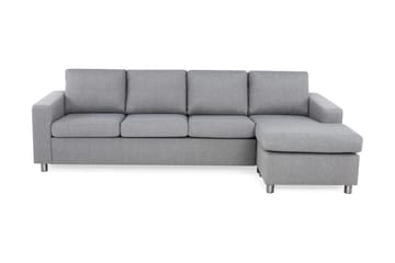 Crazy 4-seters Vendbar L-formet Sjeselongsofa i Stoff