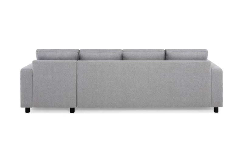 Crazy 4-seters Vendbar L-formet Sjeselongsofa i Stoff - Grå - Møbler - Sofaer - Sofaer med sjeselong - 4 seters sofa med divan
