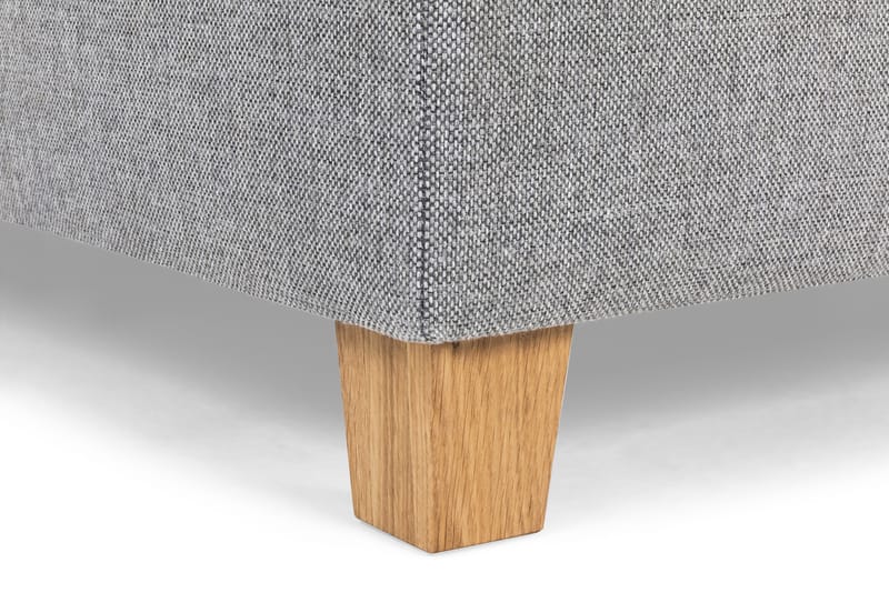 Crazy 4-seters Venstrevendt U-formet Large Sofa med Divan og Sjeselong i Stoff - Grå - Møbler - Sofaer - Sofaer med sjeselong - 4 seters sofa med divan