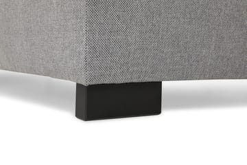 Crazy 5-seters Høyrevendt L-formet Sjeselongsofa i Stoff - Grå - Møbler - Sofaer - Sofaer med sjeselong - 4 seters sofa med divan