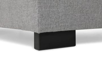 Crazy 5-seters Venstrevendt L-formet Sjeselongsofa i Stoff - Grå - Møbler - Sofaer - Sofaer med sjeselong - 4 seters sofa med divan