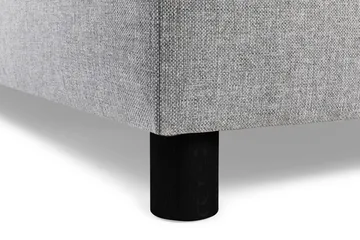 Crazy 5-seters Venstrevendt L-formet Sjeselongsofa i Stoff - Grå - Møbler - Sofaer - Sofaer med sjeselong - 4 seters sofa med divan