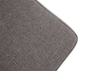 Crazy Limited Edition 4-seters Venstrevendt L-formet Dyp Sjeselongsofa i Stoff - Grå - Møbler - Sofaer - Sofaer med sjeselong - 4 seters sofa med divan