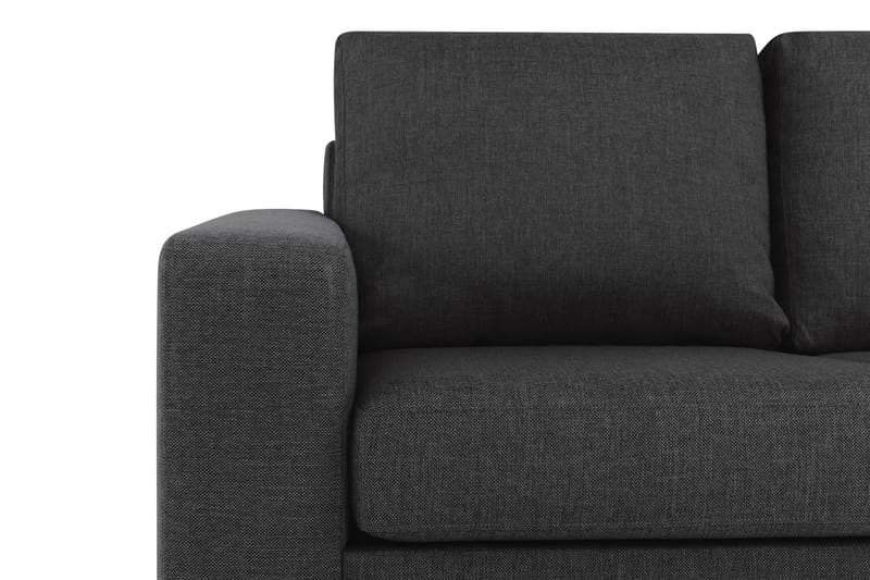 Divansofa Nevada 4-seter Vendbar - Antrasitt - 4 seters sofa med divan - Sofaer med sjeselong