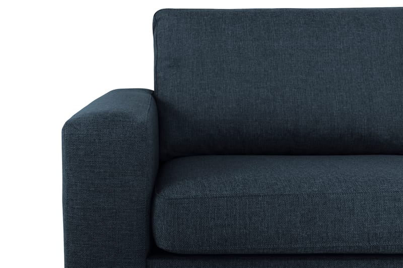 Divansofa Nevada 4-seter Vendbar - Mørkblå - 4 seters sofa med divan - Sofaer med sjeselong