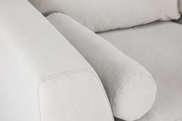 Ocean Lyx 4-seters Høyrevendt L-formet Sjeselongsofa i Stoff - Lys grå - Møbler - Sofaer - Sofaer med sjeselong - 4 seters sofa med divan