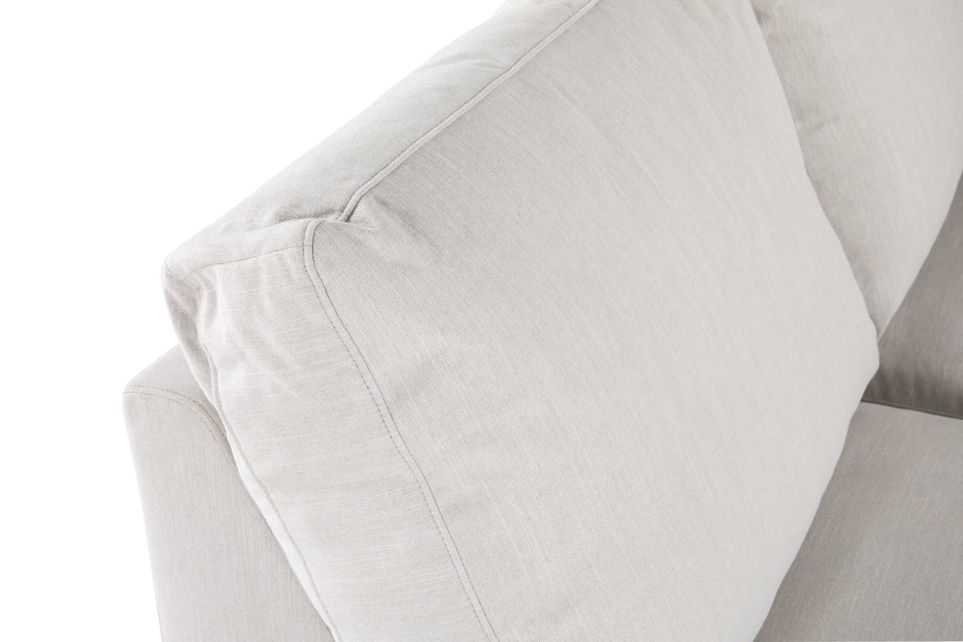 Ocean Lyx 4-seters Venstrevendt L-formet Sjeselongsofa i Stoff - Lys grå - Møbler - Sofaer - Sofaer med sjeselong - 4 seters sofa med divan