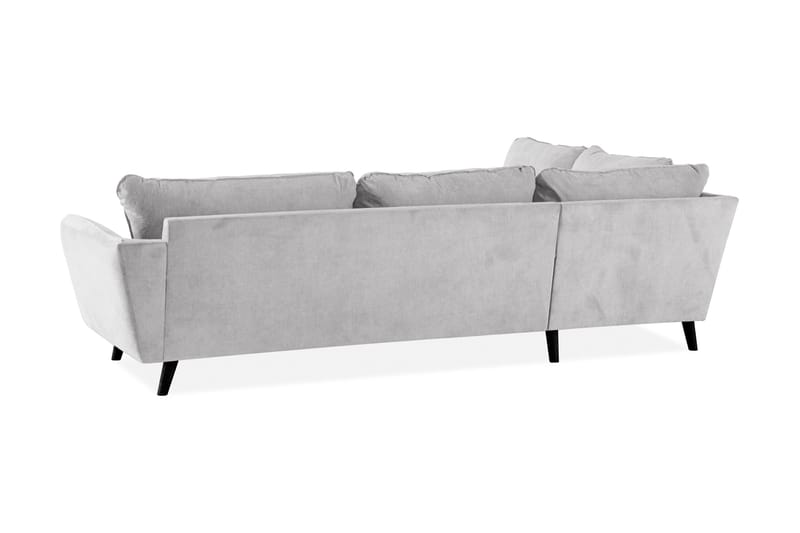 Sjeselongsofa Colt Lyx Venstre - Lysegrå - 4 seters sofa med divan - Sofaer med sjeselong