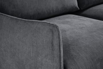 Trend Lyx 3-seter Divansofa Høyre - Mørkegrå - Møbler - Sofaer - Sofaer med sjeselong - 4 seters sofa med divan