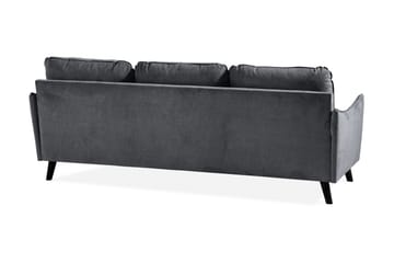 Trend Lyx 3-seter Divansofa Høyre - Mørkegrå - Møbler - Sofaer - Sofaer med sjeselong - 4 seters sofa med divan