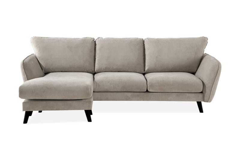 Trend Lyx 3-seter Divansofa Venstre - Beige - Møbler - Sofaer - Sofaer med sjeselong - 4 seters sofa med divan