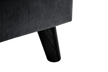 Trend Lyx 3-seter Divansofa Venstre - Mørkegrå - Møbler - Sofaer - Sofaer med sjeselong - 4 seters sofa med divan