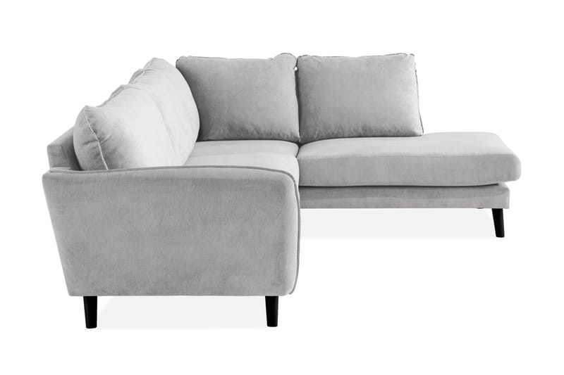 Trend Lyx 3-seter Venstrevendt L-formet Divansofa i Stoff - Beige - Møbler - Sofaer - Sofaer med sjeselong - 4 seters sofa med divan