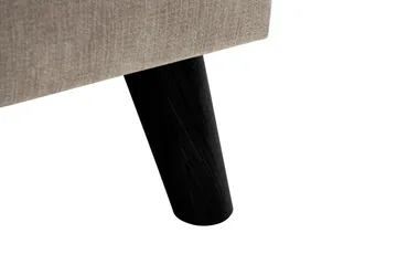 Trend Lyx 3-seter Venstrevendt L-formet Divansofa i Stoff - Beige - Møbler - Sofaer - Sofaer med sjeselong - 4 seters sofa med divan