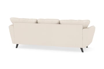 Trend Lyx 3-seters Høyrevendt L-formet Sjeselongsofa i Manchester - Beige - Møbler - Sofaer - Sofaer med sjeselong - 4 seters sofa med divan