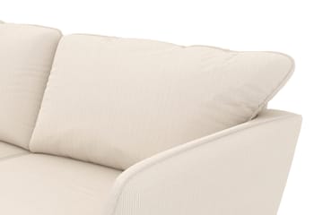 Trend Lyx 3-seters Venstrevendt L-formet Sjeselongsofa i Manchester - Beige - Møbler - Sofaer - Sofaer med sjeselong - 4 seters sofa med divan