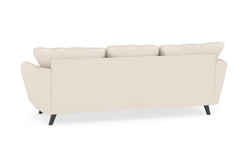 Trend Lyx 3-seters Venstrevendt L-formet Sjeselongsofa i Manchester - Beige - Møbler - Sofaer - Sofaer med sjeselong - 4 seters sofa med divan