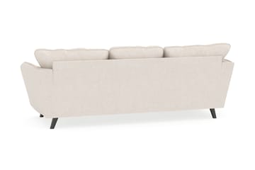 Trend Lyx 3-seters Venstrevendt L-formet Sjeselongsofa i Stoff - Beige - Møbler - Sofaer - Sofaer med sjeselong - 4 seters sofa med divan
