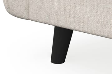 Trend Lyx 3-seters Venstrevendt L-formet Sjeselongsofa i Stoff - Beige - Møbler - Sofaer - Sofaer med sjeselong - 4 seters sofa med divan