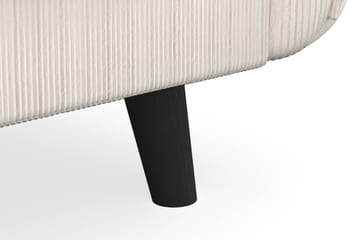 Trend Lyx 4-seters Høyrevendt L-formet Sjeselongsofa i Manchester - Beige - Møbler - Sofaer - Sofaer med sjeselong - 4 seters sofa med divan