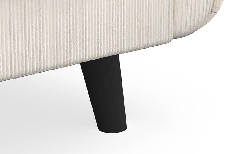 Trend Lyx 4-seters Høyrevendt L-formet Sjeselongsofa i Manchester - Beige - Møbler - Sofaer - Sofaer med sjeselong - 4 seters sofa med divan