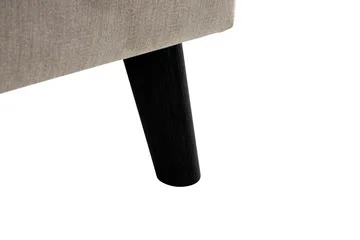 Trend Lyx 4-seters Høyrevendt L-formet Sjeselongsofa i Stoff - Beige - Møbler - Sofaer - Sofaer med sjeselong - 4 seters sofa med divan