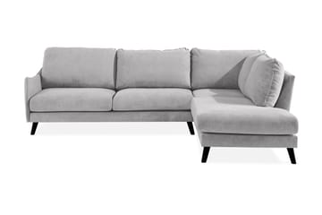 Trend Lyx 4-seters Høyrevendt L-formet Sjeselongsofa i Stoff