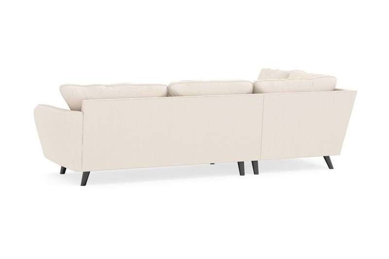 Trend Lyx 4-seters Venstrevendt L-formet Sjeselongsofa i Manchester - Beige - Møbler - Sofaer - Sofaer med sjeselong - 4 seters sofa med divan