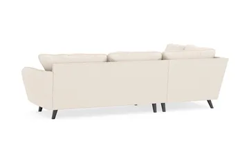 Trend Lyx 4-seters Venstrevendt L-formet Sjeselongsofa i Manchester - Beige - Møbler - Sofaer - Sofaer med sjeselong - 4 seters sofa med divan