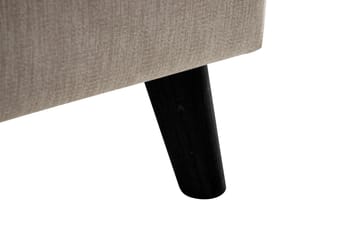 Trend Lyx 4-seters Venstrevendt L-formet Sjeselongsofa i Stoff - Beige - Møbler - Sofaer - Sofaer med sjeselong - 4 seters sofa med divan