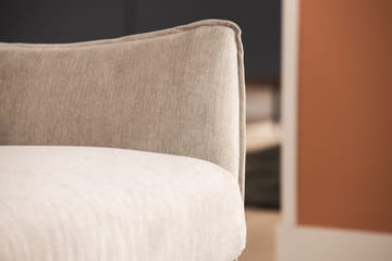 Trend Lyx 4-seters Venstrevendt L-formet Sjeselongsofa i Stoff - Beige - Møbler - Sofaer - Sofaer med sjeselong - 4 seters sofa med divan