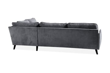 Trend Lyx Sjeselongsofa Høyre - Mørkegrå - Møbler - Sofaer - Sofaer med sjeselong - 4 seters sofa med divan