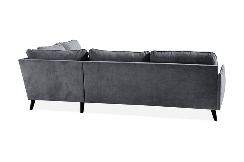 Trend Lyx Sjeselongsofa Høyre - Mørkegrå - Møbler - Sofaer - Sofaer med sjeselong - 4 seters sofa med divan