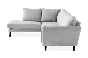 Trend Lyx Sjeselongsofa Venstre - Lysegrå - Møbler - Sofaer - Sofaer med sjeselong - 4 seters sofa med divan