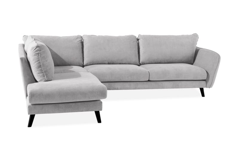 Trend Lyx Sjeselongsofa Venstre - Lysegrå - Møbler - Sofaer - Sofaer med sjeselong - 4 seters sofa med divan