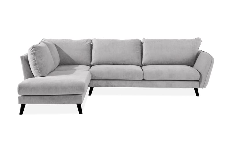 Trend Lyx Sjeselongsofa Venstre - Lysegrå - Møbler - Sofaer - Sofaer med sjeselong - 4 seters sofa med divan