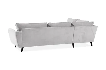 Trend Lyx Sjeselongsofa Venstre - Lysegrå - Møbler - Sofaer - Sofaer med sjeselong - 4 seters sofa med divan