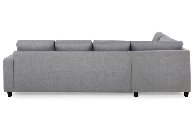 U-sofa Nevada Large Divan Høyre - Lysgrå - 4 seters sofa med divan - U-sofa