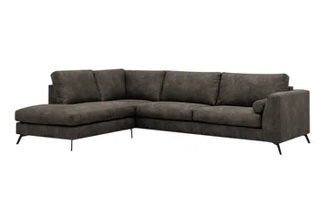 4-sits Soffa med Schäslong Scandinavian Choice Preston 96 Vänster Svart - Møbler - Sofaer - Sofaer med sjeselong - 4 seters sofa med divan
