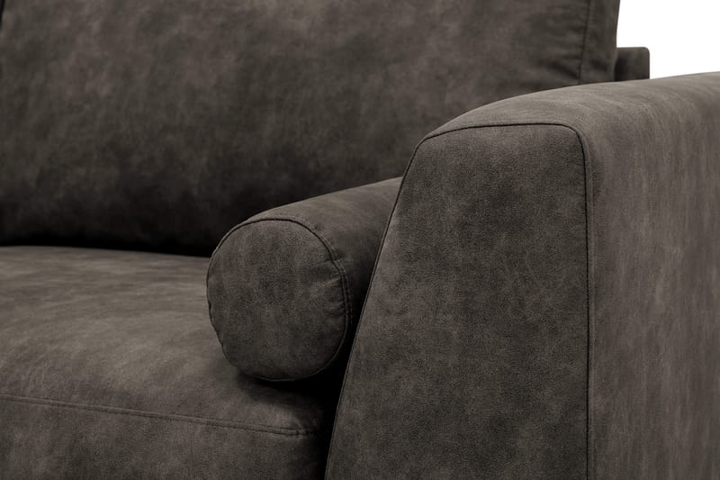 4-sits Soffa med Schäslong Scandinavian Choice Preston 96 Vänster Svart - Møbler - Sofaer - Sofaer med sjeselong - 4 seters sofa med divan