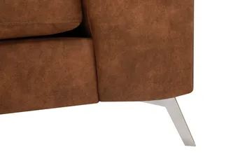 4-sits Soffa med Schäslong Scandinavian Choice Preston 24 Vänster Krom - Møbler - Sofaer - Sofaer med sjeselong - 4 seters sofa med divan
