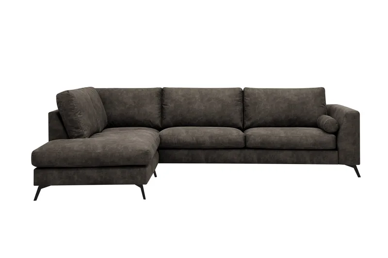 4-sits Soffa med Schäslong Scandinavian Choice Preston 96 Vänster Svart