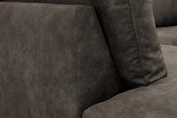 4-sits Soffa med Schäslong Scandinavian Choice Preston 96 Vänster Svart - Møbler - Sofaer - Sofaer med sjeselong - 4 seters sofa med divan