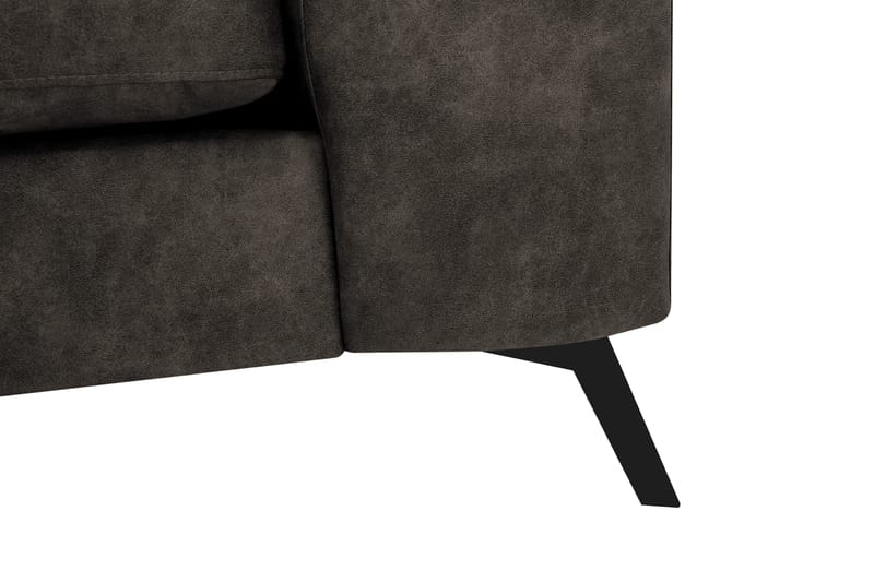 4-sits Soffa med Schäslong Scandinavian Choice Preston 96 Vänster Svart - Møbler - Sofaer - Sofaer med sjeselong - 4 seters sofa med divan