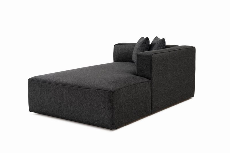 Abbas 4-seters Sofa med Divan - Antrasitt - Møbler - Sofaer - Sofaer med sjeselong - 4 seters sofa med divan